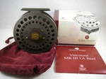 Hardy Viscount Mk Iii 7/8 Fly Reel: Made In England Large Arbor Click Pawl. Fixed Price $195.00.
