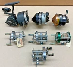 Random Lot Vintage Fishing Casting Reels Shakespeare Bronson Zebco (#F52. Fixed Price $100.00.