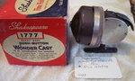 4123 Shakespeare Push Button Wonder Cast 1777 Reel See Tag Box. Fixed Price $34.95.