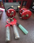 2 Vintage Abu Ambassadeur 5000 6000 Red Reels Sweden Parts Repair. Fixed Price $89.99.