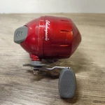 Vintage Red Shakespeare Fishing Sy Spincast Reel PFSC8 3.7:1 130YD/8LB With Line. Fixed Price $20.95.