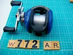 W0772 Ar Blue Daiwa Samurai 100L 6X Left Hand Baitcast Fishing Reel. Fixed Price $39.95.