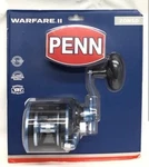 Penn Warfare Ii 20NSD Fishing Reel 5.1:1 Gear, 30LB/375YD Braid, Anti-reverse. Fixed Price $55.88.