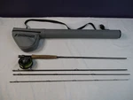 Sage Approach 490-4 Fly Rod 9' 0" #4 Wt Fishing + 2230 Reel With Hard Case. Fixed Price $575.00.