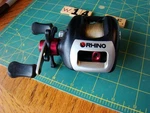 W0013 Pf Zebco Rhino RBC200 Baitcaster Fishing Reel. Fixed Price $26.95.