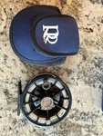 Ross Reels Evolution 4/5 Matte Black W/ Rio Elite Technical Trout Fly Line. Fixed Price $550.00.