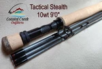 Coastal Creek Outfitters Tactical Stealth Fly Rod 10WT, 9'0", Ready To Ship. Fixed Price $189.00.