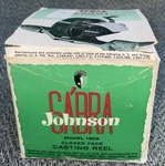 Vintage Johnson Sabra Model 130-A Fishing Reel Made Usa. Fixed Price $44.99.