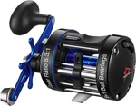 Piscifun Chaos Xs Baitcasting Fishing Reel, Reinforced Metal Body Round Blue. Fixed Price $83.94.