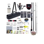 Goture Fishing Set 2.4M Spinning Rod & Reel With Storage Bag. Fixed Price $171.03.