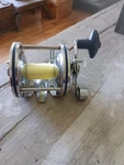 Vtg Olympic Dolphin 631 Lw Saltwater Fishing Reel Made Japan 9134- Spins Well. Fixed Price $29.95.