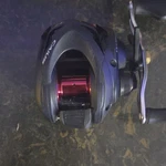 Shimano Caius 150HG Baitcast Reel 7.2:1 Gear Ratio Black Red. Fixed Price $55.00.
