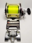Penn 113HLW Senator 4/0 Wide Tiburon Frame Gold Good Working Shape Usa. Fixed Price $249.99.