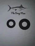 Carbontex Drag Washers Daiwa Triforce TE-S150B, TE-S153B, TE-X150I, TE-X153I. Fixed Price $10.11.