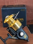 Fin-nor Ahab AS20 Spinning Reel New Old Stock Box Bag Papers Unused Megadrag 5. Fixed Price $505.25.