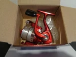 New Aoqiusite NL-2000 Spinning Reel Box Red. Fixed Price $29.99.