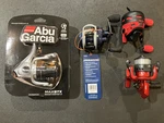 Abu Garcia MAXSTXSP40 Pro Spinning Reel Lot Of Ugly Stik Shakespeare Baitcast. Fixed Price $99.00.