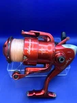 Vintage Shakespeare Red Tiger Spinning Reel Model TSP50C. Gear Ratio 4.8:1. Fixed Price $15.99.