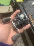 Shimano SCORPION70XG Right Handle (037831). Fixed Price $150.00.