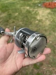 Abu Garcia Ambassadeur 6500 Fishing Reel Silver. Fixed Price $82.50.
