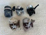 Sportfisher 201, 360 Gtr, 100S, SC/22 Gamefisher Spin Cast Lot Of 5. Fixed Price $64.99.