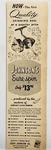 1954 Louis Johnson Sure Spin Fishing Reel Mcm Original Print Ad Highland Park Il. Fixed Price $14.00.