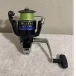 Shimano Nexave 4000FD Spinning Reel Fishing Size Smooth Drag Good Cond. Fixed Price $40.00.