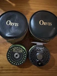 Orvis Battenkill 5/6 Reel With Soft Case And Extra Spool. Fixed Price $150.00.
