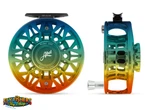 Abel Sds 11/12 Baja Fade W/ Platinum Handle 11-12WT Custom Fly Fishing Reel New. Fixed Price $1625.00.