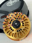 **beautiful** Abel Rare Brown Trout PT.5. 3/4/5WT Reel Legendary. Fixed Price $1025.00.