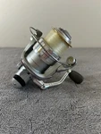 Bass Pro Shops Mega Tournament Spinning Reel Silver Previously Owned. Fixed Price $22.00.