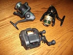 Two-vintage Shakespeare 1035 Fm & UA30 Fishing Reel, One Unknown.. Fixed Price $20.00.