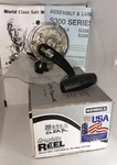 Ultra Rare Clear Newell Custom Reel W/box Docs S332-5 Tiburon Frame/handle. Fixed Price $700.00.