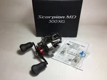 R5707) Shimano 2021 Scorpion Md 300XG For Bait Casting Reel. Fixed Price $250.09.