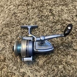 Vtg Shakespeare 2410 Spinning Reel Ratio 4.2:1 Blue & Silver Japan Very Smooth. Fixed Price $39.99.