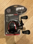 Lew's Carbon Fire Baitcast Reel Right-hand 7.5:1 Ratio 6-BEARING CF1SHG2C. Fixed Price $65.41.
