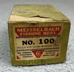Meisselbach Fishing Reel No. 100 Level Winding Box Only Rare. Fixed Price $49.95.