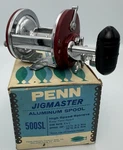 Vintage Penn Jigmaster 500S Aluminum Spool Made Usa Red Side Plate. Fixed Price $43.99.