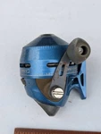 Zebco Blue Slingshot Fishing Reel. Fixed Price $11.99.