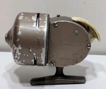 Vintage South Bend 66 Closed Face Spincasting Fishing Reel, Brown. Fixed Price $14.90.