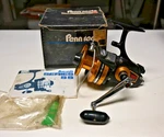Penn 750SS Skirted Spool Spinning Reel Box With Extras Saltwater Nos. Fixed Price $169.99.