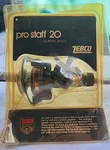 Zebco Pro Staff 20 Graphite Fishing Reel Vintage New Original Package Nos. Fixed Price $45.50.