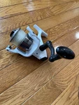 Shakespeare White Catfish Spinning Reel USCATSP50 Gear Ratio 5.1:1. Fixed Price $25.00.