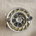 Hatch Finatic 4 Plus Aluminum Fly Fishing Reel Silver Made Series. Fixed Price $475.00.