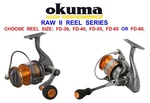 Okuma Raw Ii Fd Spinning Reel Sea Surf Lure Rod Fishing Drop Shot Bass Pike. Fixed Price $134.26.