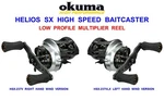 11BB Okuma Helios Hsx High Speed Baitcaster Reel Low Profile Multiplier. Fixed Price $234.31.