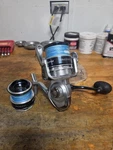 Shimano Saragosa Sw 10000 With Extra 8000 Spool. Fixed Price $350.00.