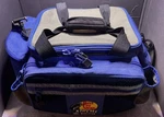 Bass Pro Shops Xtreme Qualifier 3600 Blie Tackle Bag With Shoulder Strap. Fixed Price $45.00.