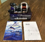 Okuma Tormenta TT-266WLX Bait Casting Left Hand Crank Fishing Reel Needs Repair. Fixed Price $19.99.