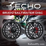 Echo Bravo 10/12WT Fly Reel. Fixed Price $159.99.